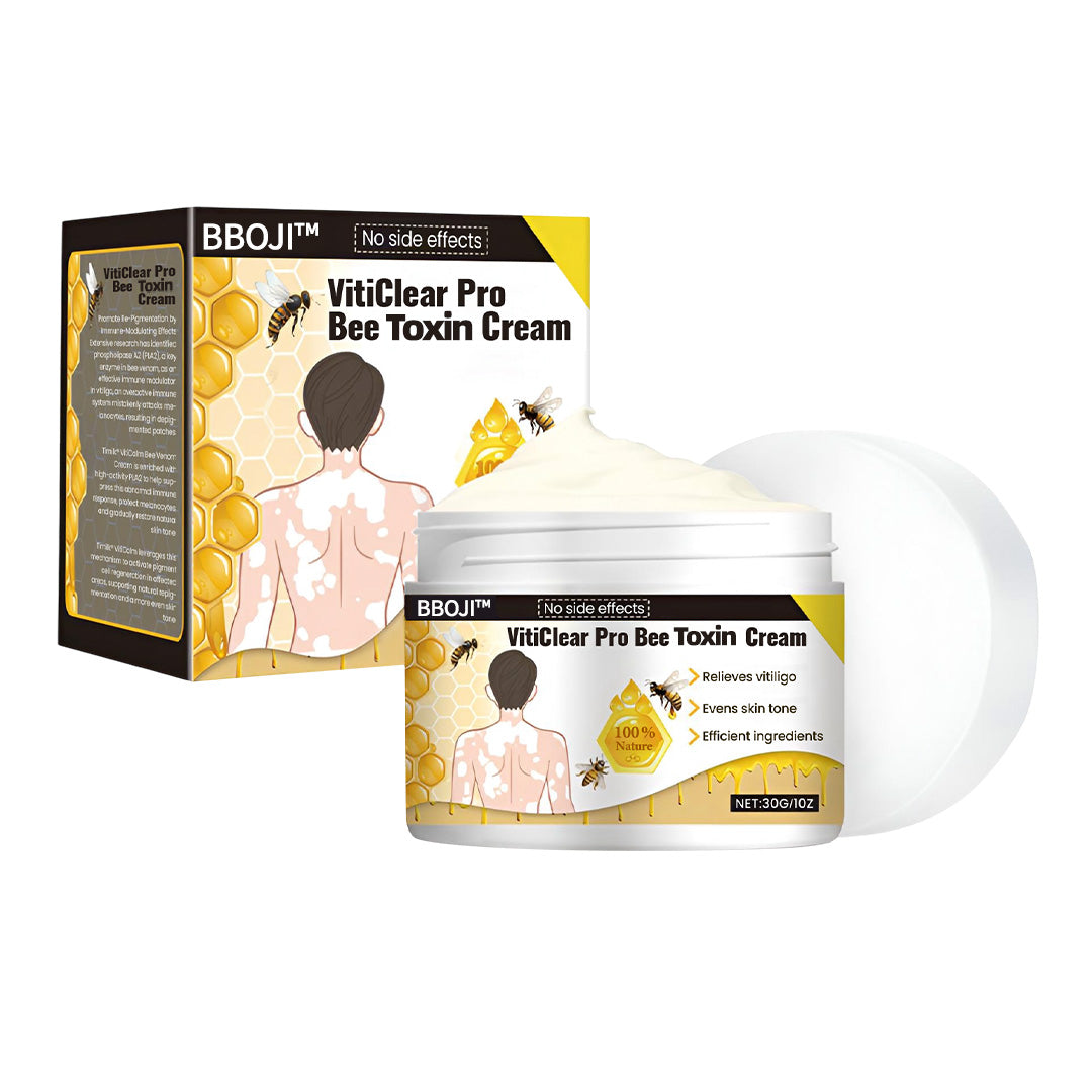 Final 3 Hours: 60% OFF🔥BBOJI™ VitiClear Pro Bee Toxin Cream