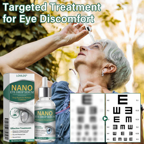 👩⚕️LOVILDS® Nano Eye Drops Serum ✅FDA Approved(Suitable for presbyopia, dry eye syndrome, glaucoma, and cataracts) 🌷