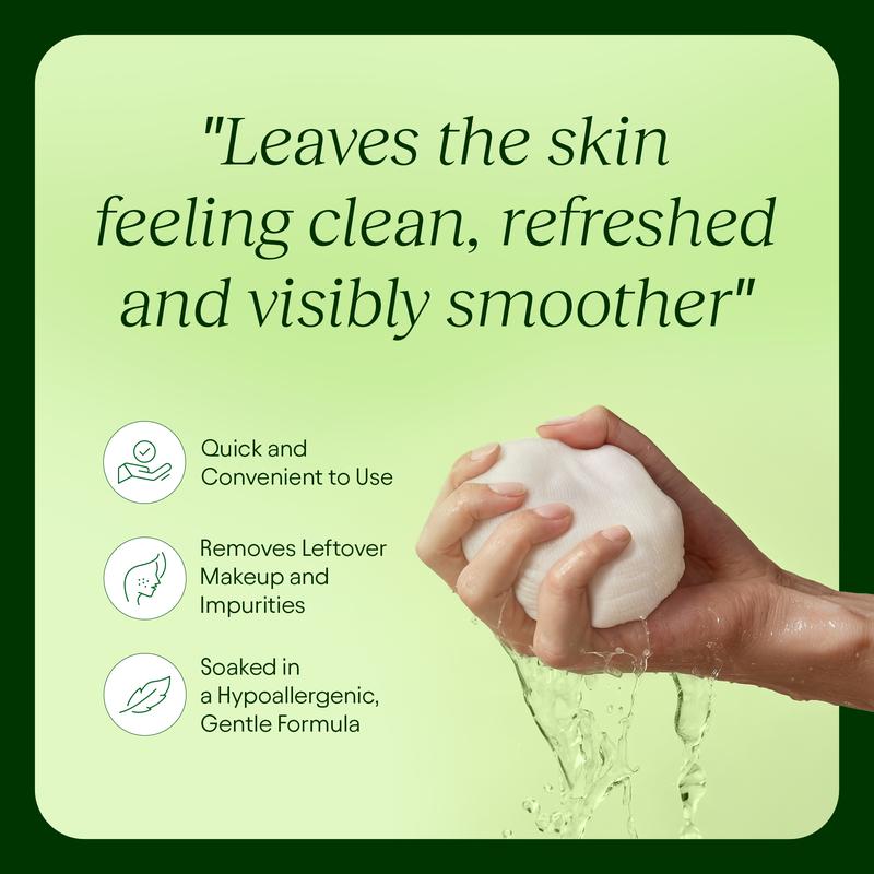 Korean Toner Pads: Snail Mucin, Centella & Niacinamide—Dark Spot + Wrinkle Care (100 ct)