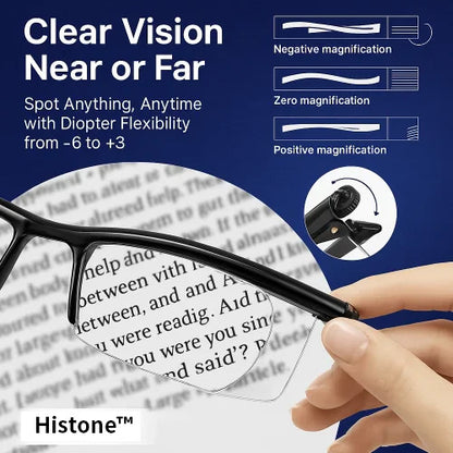 【ADJUSTABLE FOCUS GLASSES】See Every Moment Clearly With Histone™!