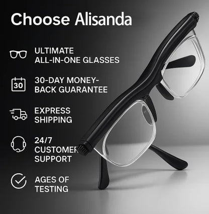 【ADJUSTABLE FOCUS GLASSES】See Every Moment Clearly With Histone™!