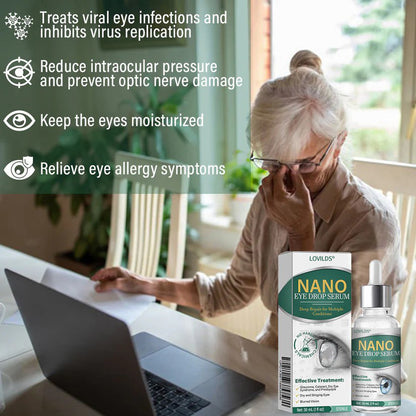 👩‍⚕️LOVILDS® Nano Eye Drops Serum ✅FDA Approved(Suitable for presbyopia, dry eye syndrome, glaucoma, and cataracts) 🌷