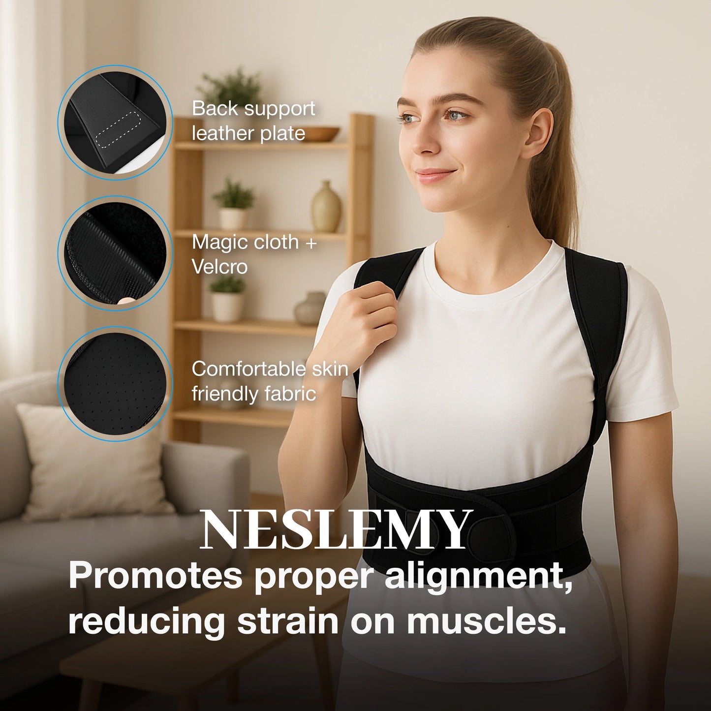 Doctor-Recommended Posture Corrector for All-Day Comfort